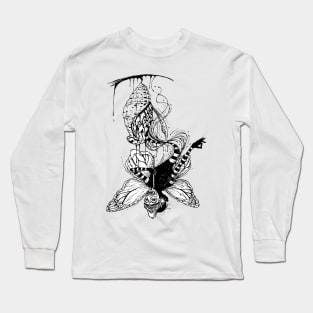 BULLET WITH BUTTERFLY WINGS 1 Long Sleeve T-Shirt